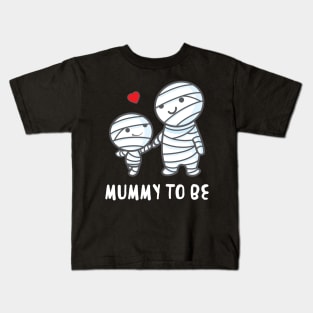 Mummy To Be' Funny Halloween Kids T-Shirt